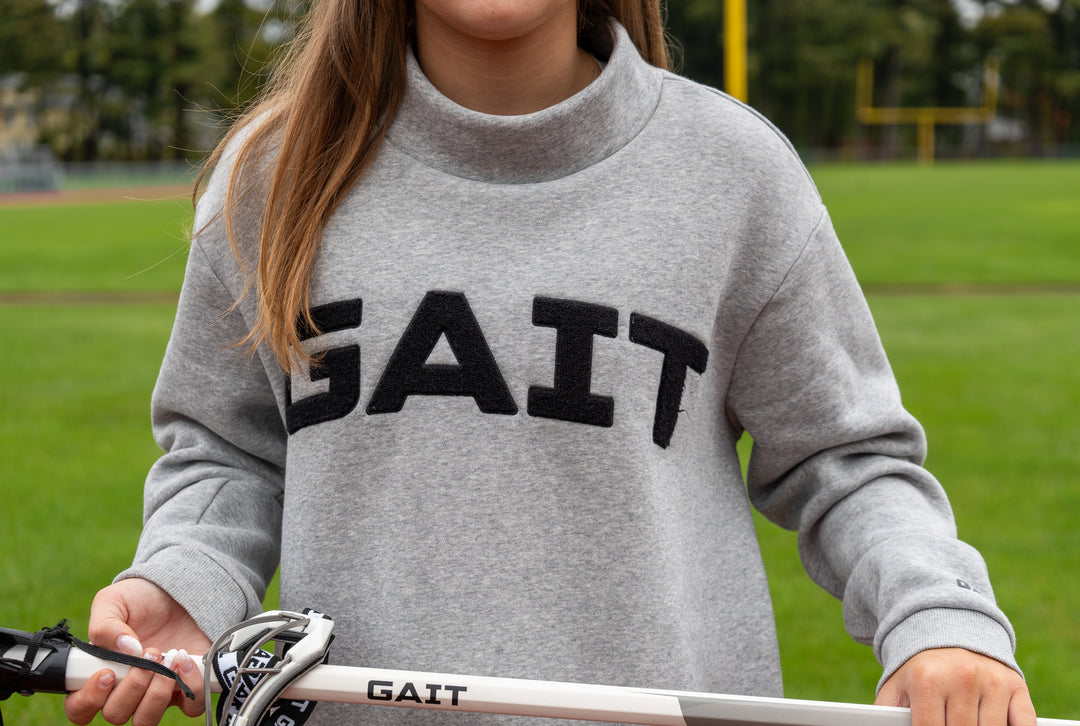 Gait Lacrosse Mockneck Sweatshirt