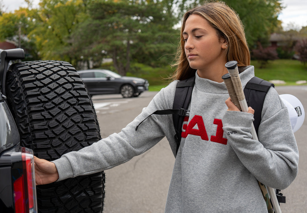 Gait Lacrosse Mockneck Sweatshirt